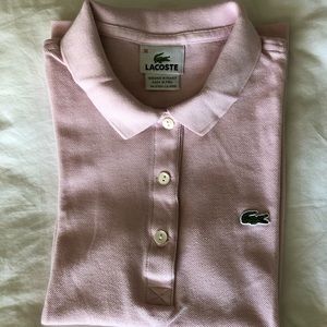 Lacoste Tops - Lacoste Women’s Cotton Pique Polo Shirt 3 buttons Lacoste Tops - Lacoste Women’s Cotton Pique Polo Shirt 3 buttons